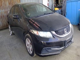 2014 HONDA CIVIC, BLACK, LX MODEL, 1.8L, AT,   A26323